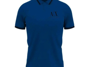 Cotton Polo T-Shirt For Men - Navy Blue
