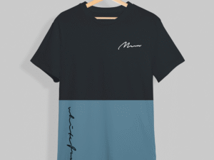 Cotton Half Sleeve Casual T-Shirt For Men - Black