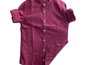 Cotton Full Sleeves Shirt For Men-Maroon